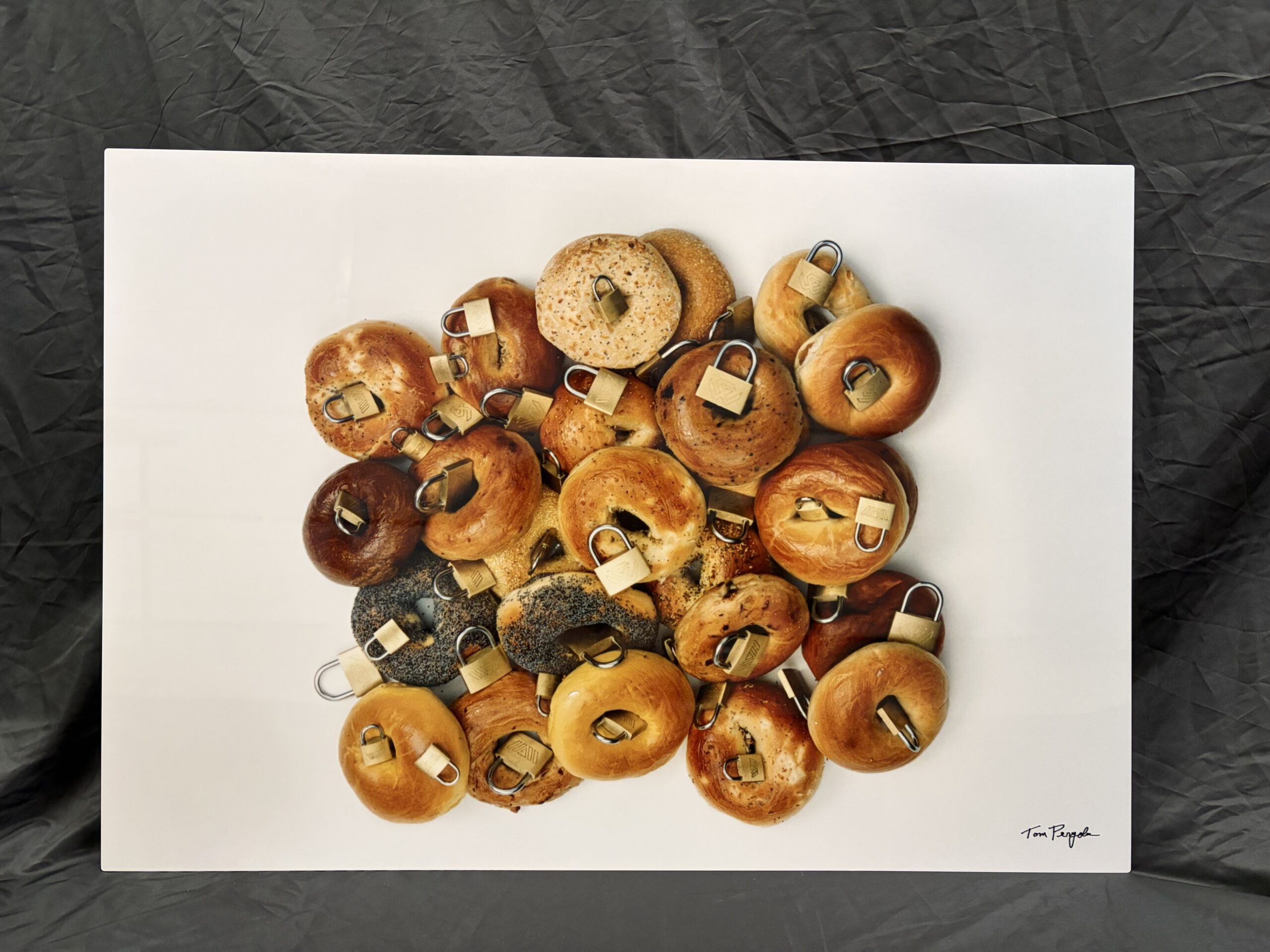 Bagels & Locks by Tom Pergola