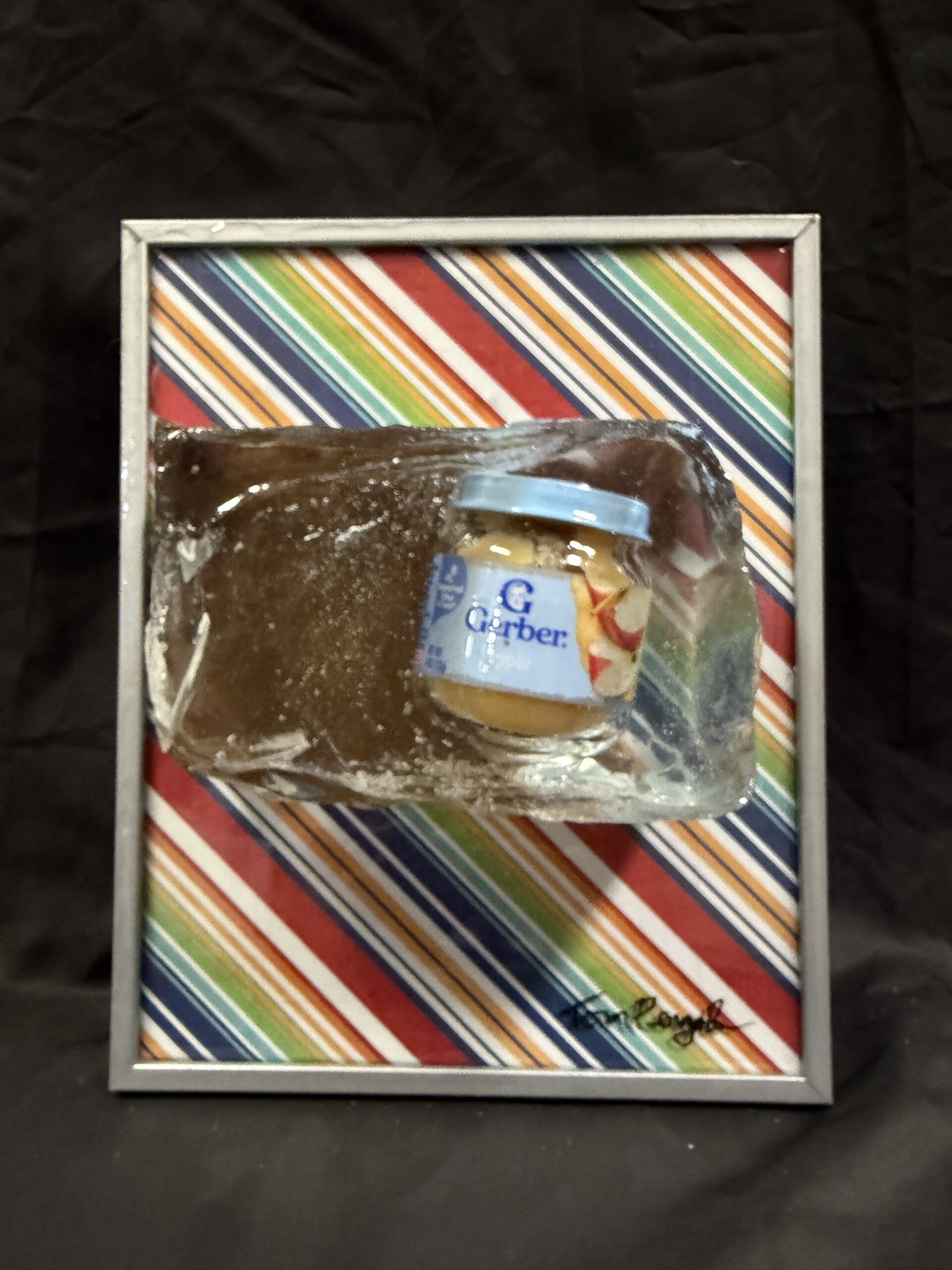 Apple Sauce In Ice by Tom Pergola