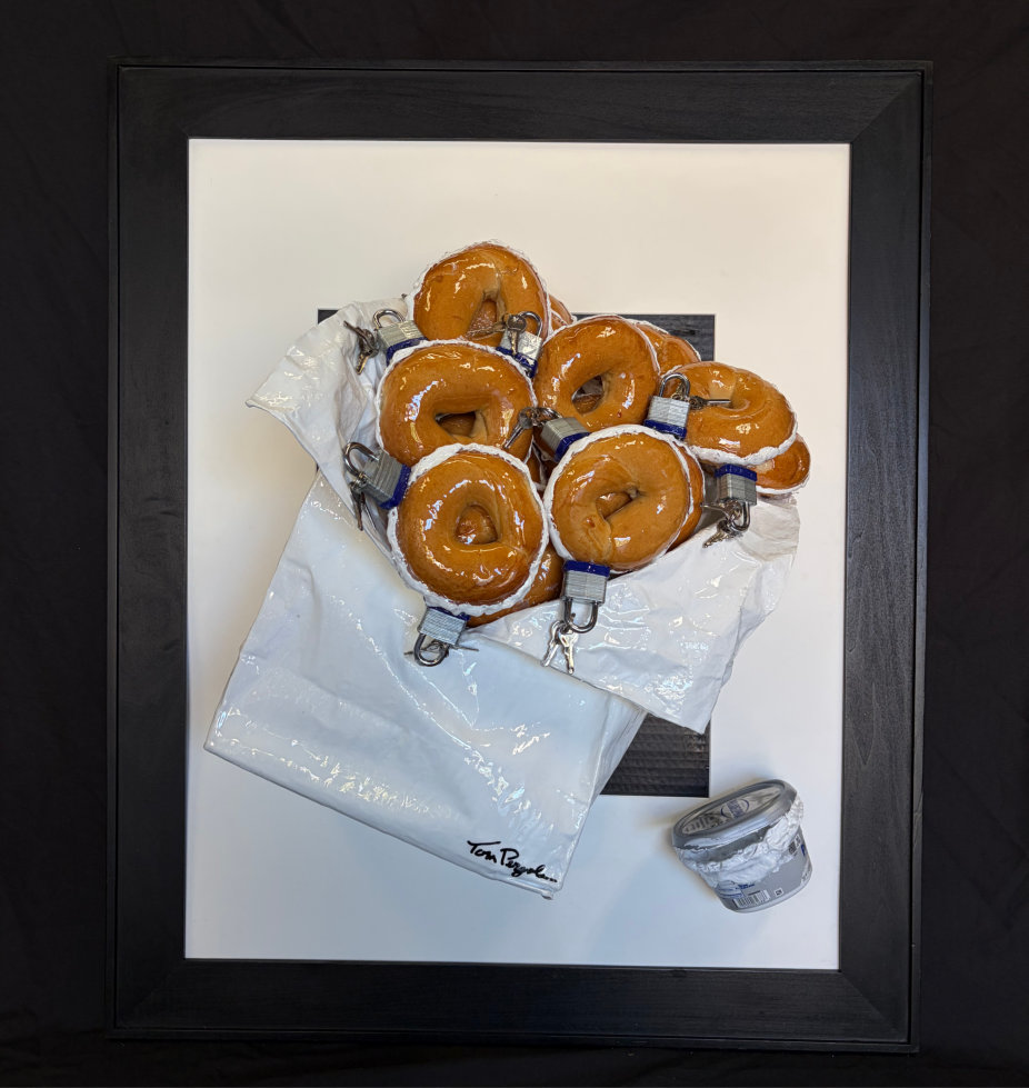 Bagels & Locks by Tom Pergola
